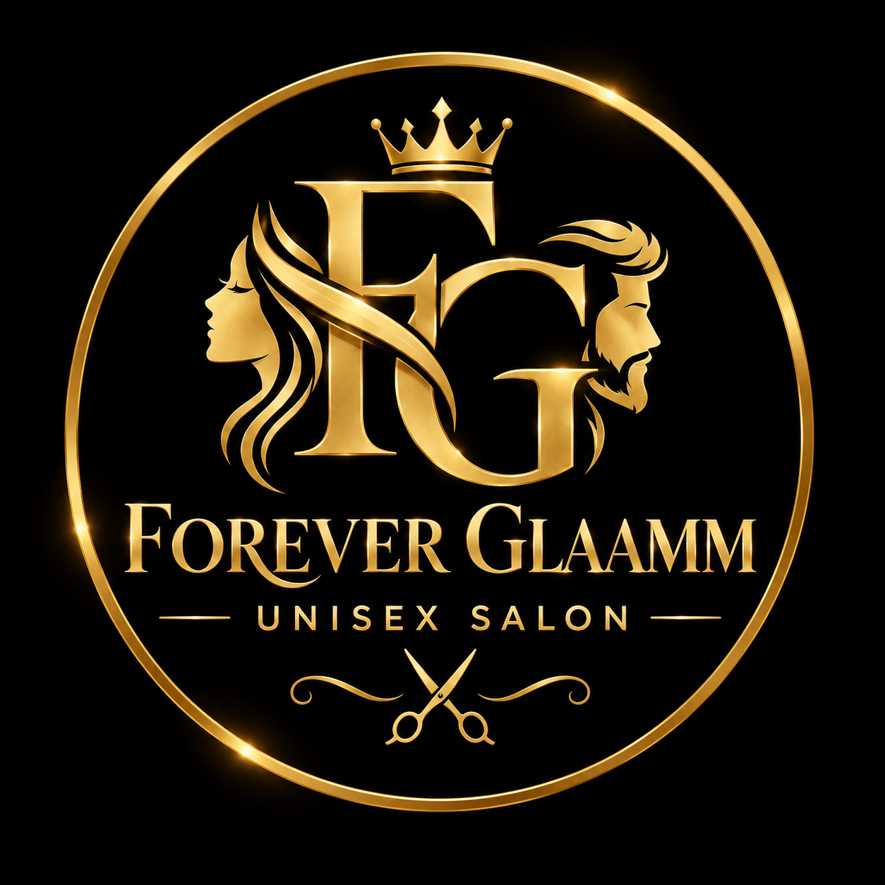 Forever glaamm unisex salon barbershop